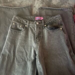 Edikted Low rise baggy jeans size xs